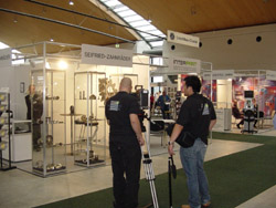 Seifried-Zahnrder Presse am Stand